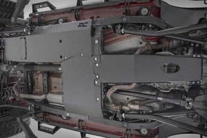 Jeep Wrangler Unlimited Skid Plate Combo - Engine | T-Case - Rough Country - '18-'19